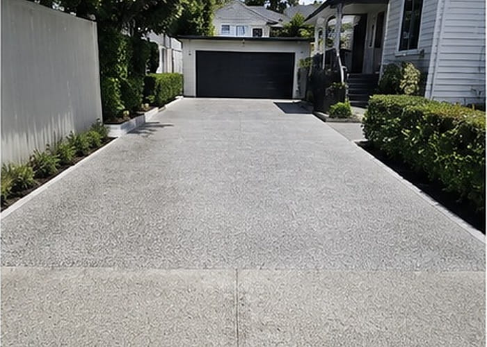 concrete driveway in hamilton